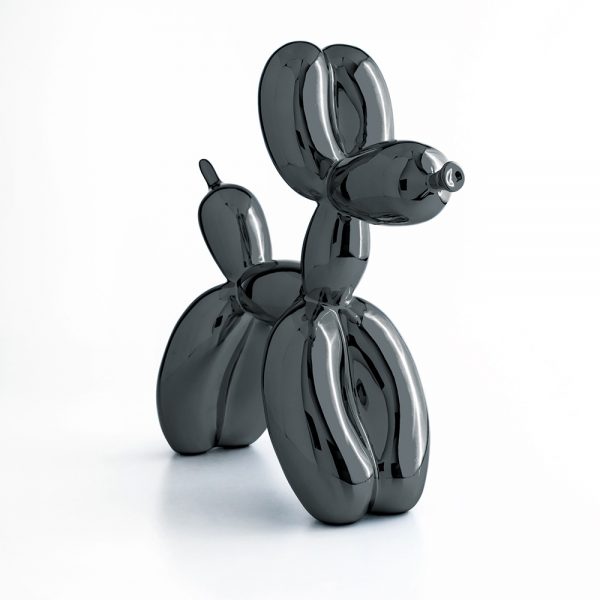 Jeff Koons Balloon Dog Siyah Heykel (10 cm)